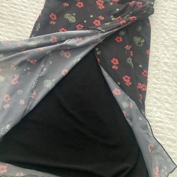 Urban Outfitters | NWT Bright Side Lace-Up Mini Dress - Picture 5 of 13